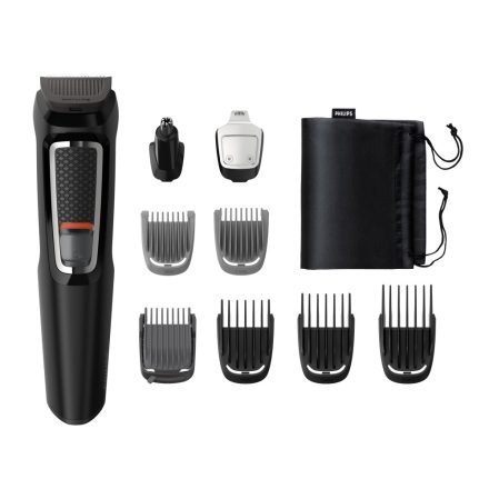 Philips MULTIGROOM Series 3000 MG3740/15 szakáll/hajnyíró Fekete Nikkel-fémhidrid (NIMH)