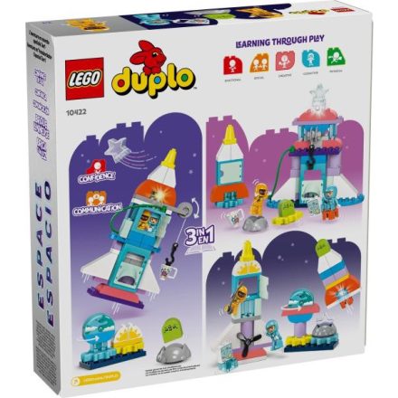  LEGO® DUPLO® - 3 az 1-ben űrsikló kaland (10422)