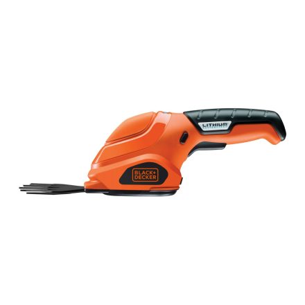 Black & Decker GSL200-QW akkus fűnyíró olló 8 cm 3,6 V Lítium Fekete, Narancssárga