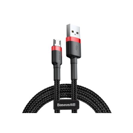 Baseus Cafule USB kábel 2 M USB A Micro-USB A Fekete, Vörös