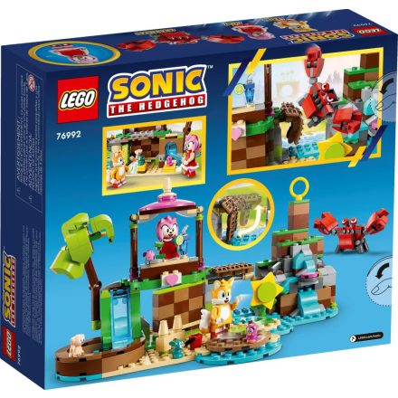 LEGO® Sonic the Hedgehog - Amy állatmentő szigete (76992)