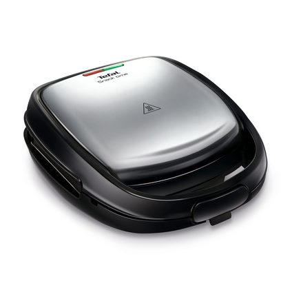 Tefal SW341D12 szendvicssütő 700 W Fekete, Rozsdamentes acél