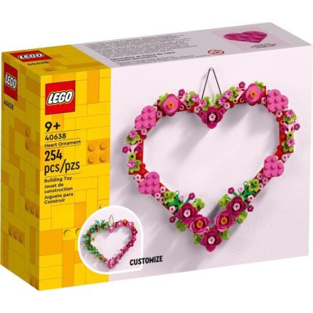 LEGO® Szívalakú dísz (40638)