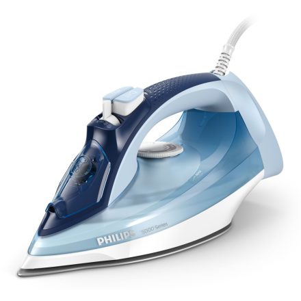 Philips 5000 series DST5030/20 vasaló Gőzölős vasaló SteamGlide Plus talp 2400 W Kék