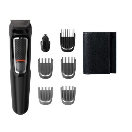 Philips MULTIGROOM Series 3000 MG3720/15 szakáll/hajnyíró Fekete Nikkel-fémhidrid (NIMH)