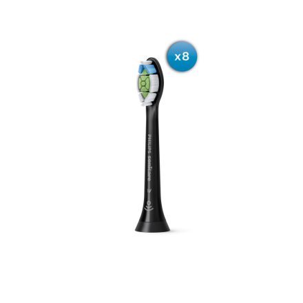 Philips Sonicare HX6068/13 fogkefe fej 8 dB Fekete