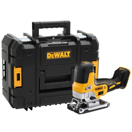 DEWALT akkus szúrófűrész DCS335NT, 18 volt (sárga/fekete, akkumulátor és töltő nélkül, TSTAK Box II-ben)