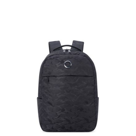 Delsey 391060010 laptop táska 39,6 cm (15.6") Hátizsák Fekete, Terepszínű