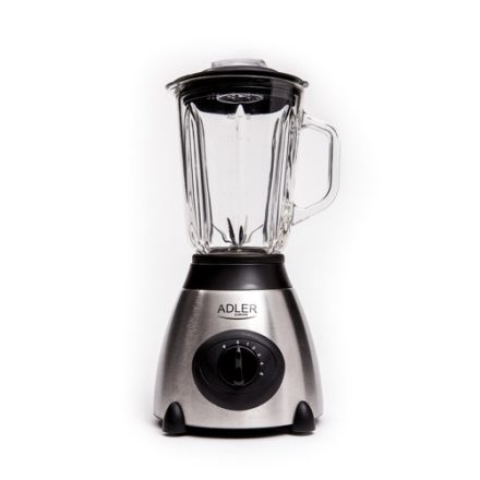 Adler AD 4070 turmixgép 1,5 L Asztali mixer 600 W Fekete, Átlátszó