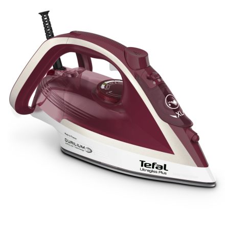 Tefal Ultimate Pure FV6810 Gőzölős vasaló 2800 W Vörös, Ezüst