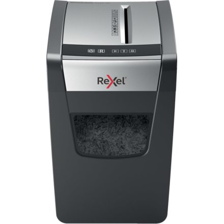 Rexel Momentum X410-SL iratmegsemmisítő Keresztbe vágás Fekete, Szürke