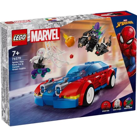 LEGO® Marvel - Pókember versenyautó & Venomizált Zöld Manó (76279)