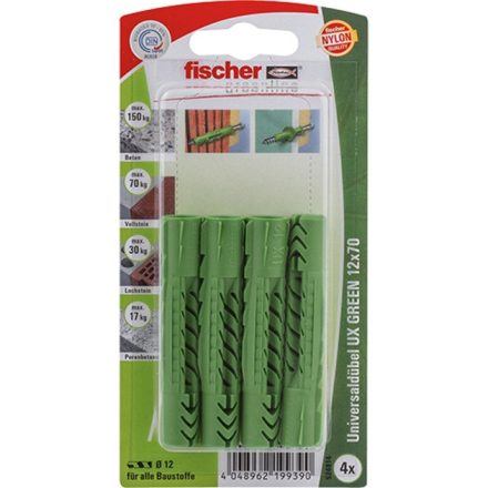 Fischer univerzális tiplik UX GREEN 12x70 K