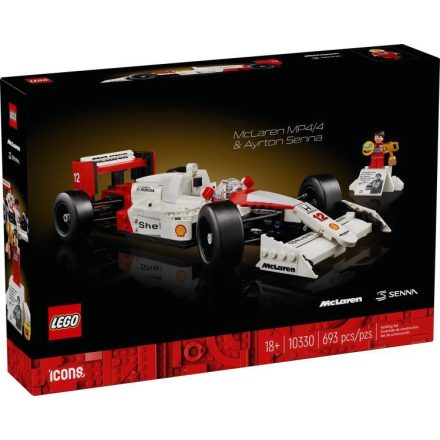 LEGO® ICONS™ - McLaren MP4/4 és Ayrton Senna (10330)