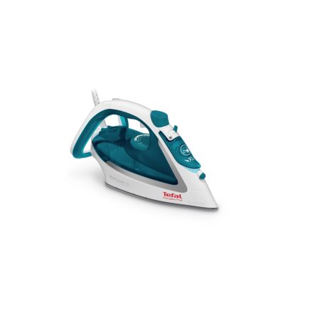 Tefal EasyGliss Plus FV5718 vasaló Száraz és gőzölős vasaló Durilium vasalótalp 2400 W Türkizkék, Fehér