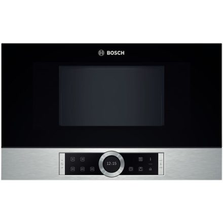 Bosch BFR634GS1 mikróhullámú sütő Beépített 21 L 900 W Rozsdamentes acél