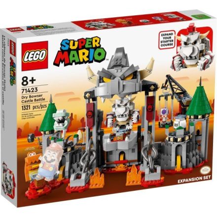 LEGO® Super Mario™ - Csata Dry Bowser kastélyában kiegészítő szett (71423)