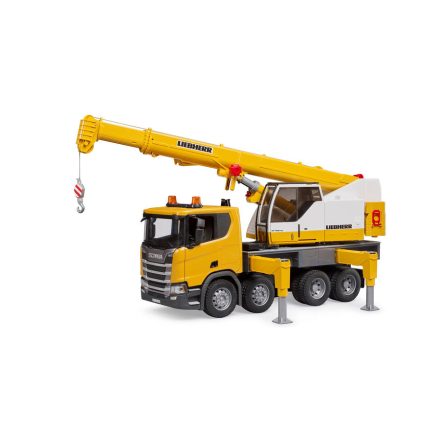 BRUDER SCANIA Super 560R Liebherr Crane Truck