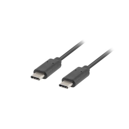 Lanberg CA-CMCM-10CU-0010-BK USB kábel 1 M USB 2.0 USB C Fekete