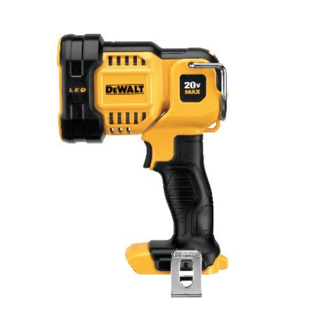 DeWALT DCL043-XJ akkus munkalámpa LED Fekete, Sárga