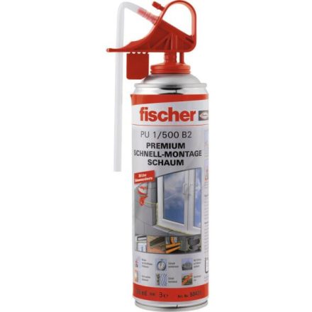 Fischer PU 1/500 B2 egykomponensű gyorsszerelő hab 500ml (050426)