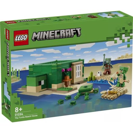 LEGO® Minecraft® - A tengerparti teknősház (21254)