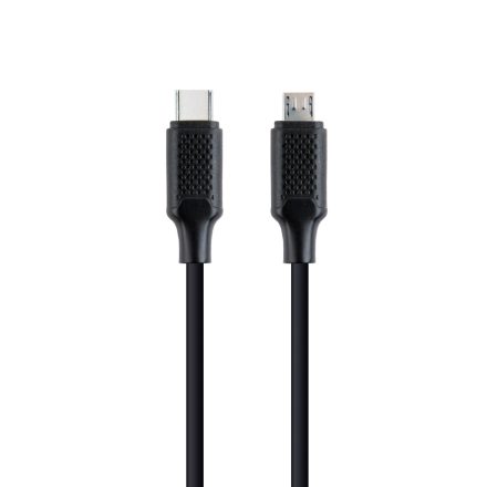 Gembird CC-USB2-CMMBM-1.5M USB kábel 1,5 M USB 2.0 USB C Micro-USB B Fekete