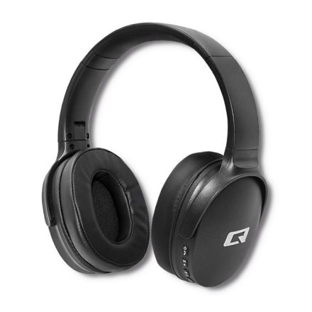 Qoltec 50851 Wireless Headset Vezeték nélküli Fekete