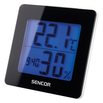 Sencor SWS 1500 B időjárásjelző állomás Fekete LCD Elem