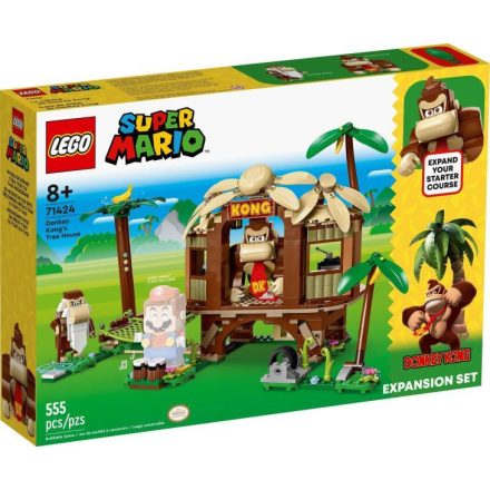 LEGO® Super Mario™ - Donkey Kong lombháza kiegészítő szett (71424)