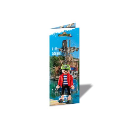 Playmobil 70646 kulcstartó és kulcstartó tok Többszínű, Fekete, Vörös