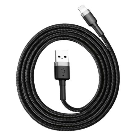 Baseus CALKLF-BG1 USB kábel 1 M USB A Fekete, Szürke