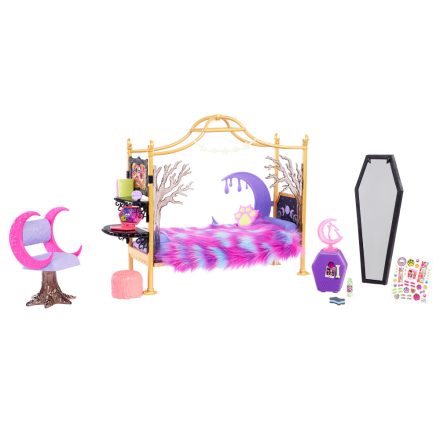 Monster High HHK64 játékbaba kiegészítő Játékbaba hálószobája