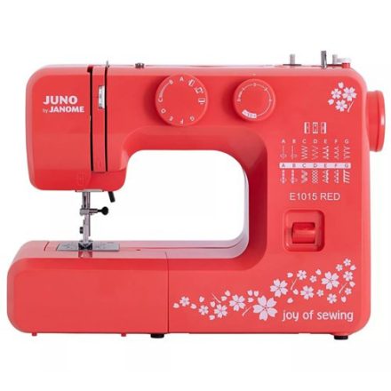 Janome Juno E1015 RED Félautomata varrógép Piros