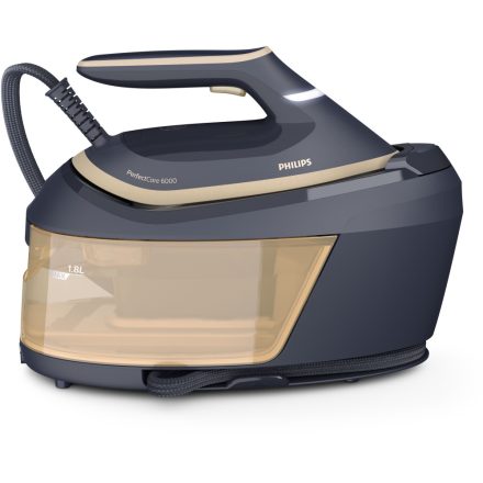 Philips PSG6066/20 gőzvasaló állomás 2400 W 1,8 L SteamGlide Advanced Kék, Arany