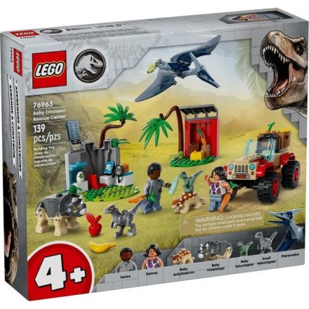 LEGO® Jurassic World - Kis dínók mentőközpont (76963)