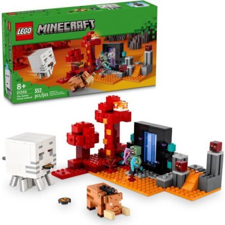 LEGO® Minecraft® - Csapda az Alvilág kapunál (21255)