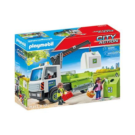 Playmobil City Action Altglas-LKW mit Container