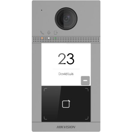 Hikvision DS-KV8113-WME1(C) videós kaputelefon 2 MP Fekete, Szürke