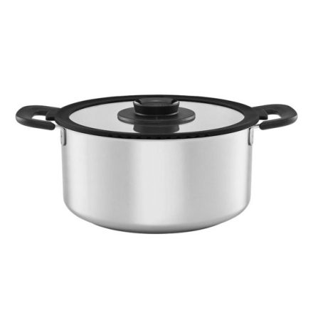 Fiskars 1026578 sütőtál 5 L Kör Rozsdamentes acél Casserole sütő tál