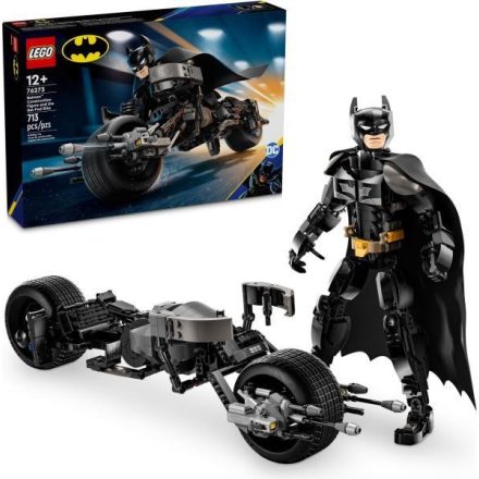 LEGO® DC - Batman™ építőfigura és a batmotor (76273)