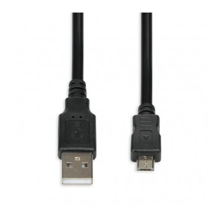 iBox IKU2M18 USB kábel 1,8 M USB 2.0 USB A Micro-USB B Fekete