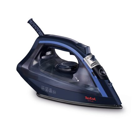 Tefal Virtuo FV 1713 Száraz és gőzölős vasaló 2000 W Kék