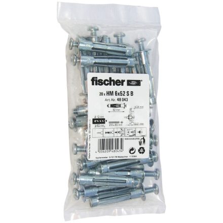 Fischer 48043 screw anchor / wall plug