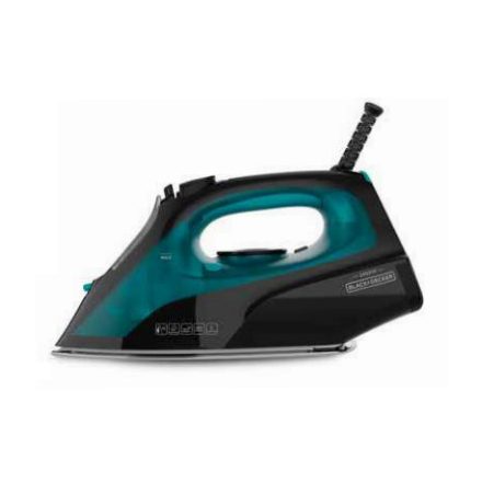 Black & Decker BXIR2403E Száraz és gőzölős vasaló Kerámia talp 2400 W Fekete, Zöld