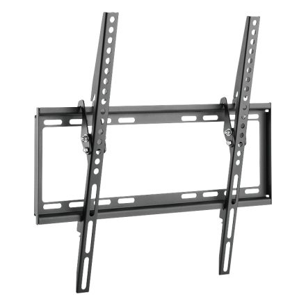 LogiLink BP0037 TV tartókeret 139,7 cm (55") Fekete, Rozsdamentes acél