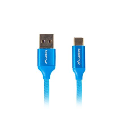 Lanberg CA-USBO-22CU-0018-BL USB kábel 1,8 M USB 2.0 USB A USB C Kék