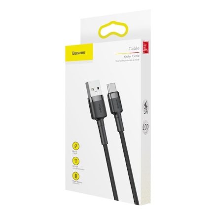 Baseus CATKLF-BG1 mobiltelefon kábel Fekete 1 M USB A USB C