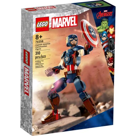 LEGO® Marvel - Amerika Kapitány építőfigura (76258)