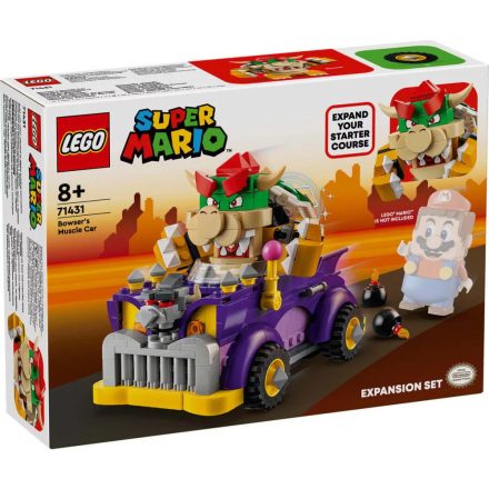 LEGO® Super Mario™ - Bowser izomautója kiegészítő szett (71431)